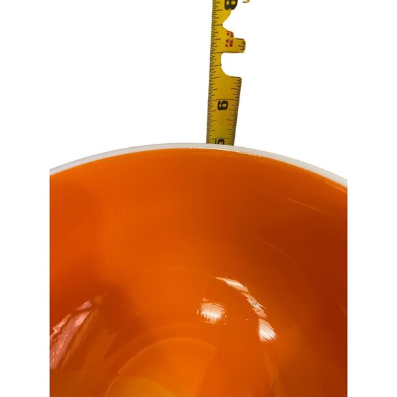 RAE Dunn Artisan Collection White Orange Halloween Hocus Pocus Bowl 5"H x 8.5"W - Picture 10 of 11